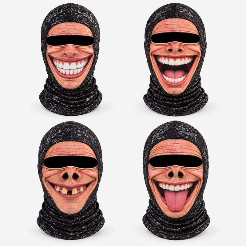 Funny Novelty Ski Mask | Hilarious Winter Snow Sports Face Cover