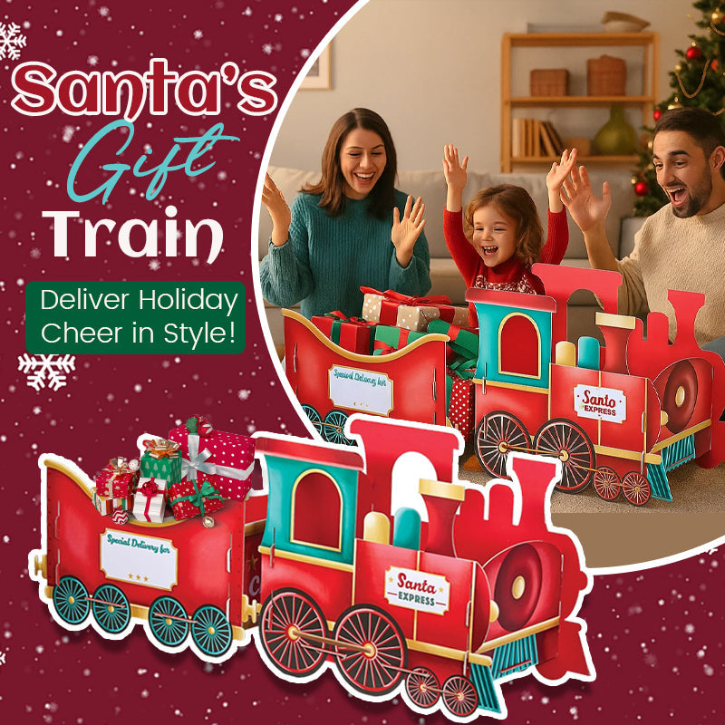 🎁 Der Geschenkezug des Weihnachtsmanns – Verbreiten Sie Weihnachtsstimmung mit Stil! 🚂🎄