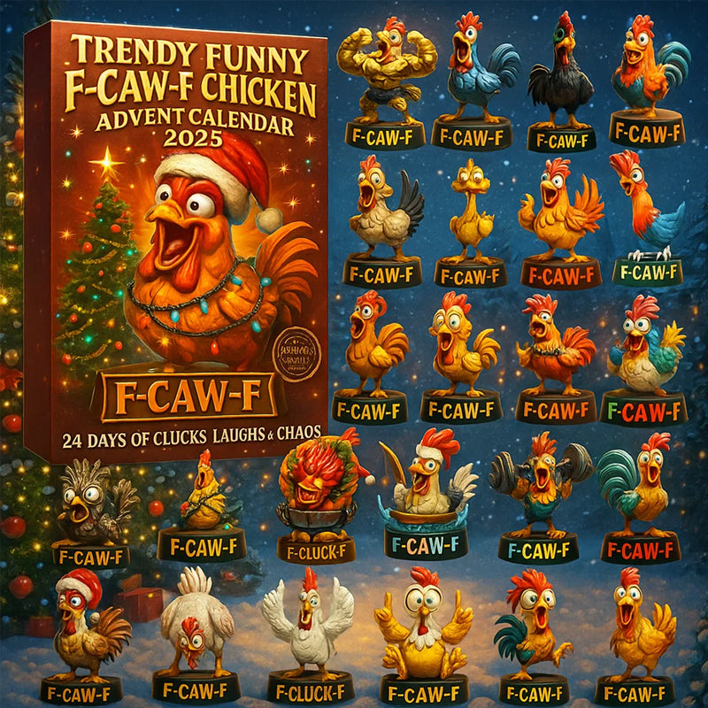 🐔 F-CAW-F Hühner-Adventskalender 2025