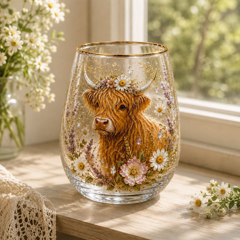 🌸🌿 Limitierte Edition 2026 „Garden Morning Bliss“ Glas-Teetasse ☀️☕