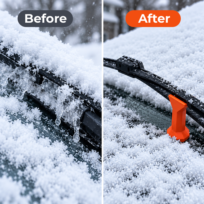 Windscreen Wiper Anti-Freeze Support Clips | Stop Blades Freezing & Sticking