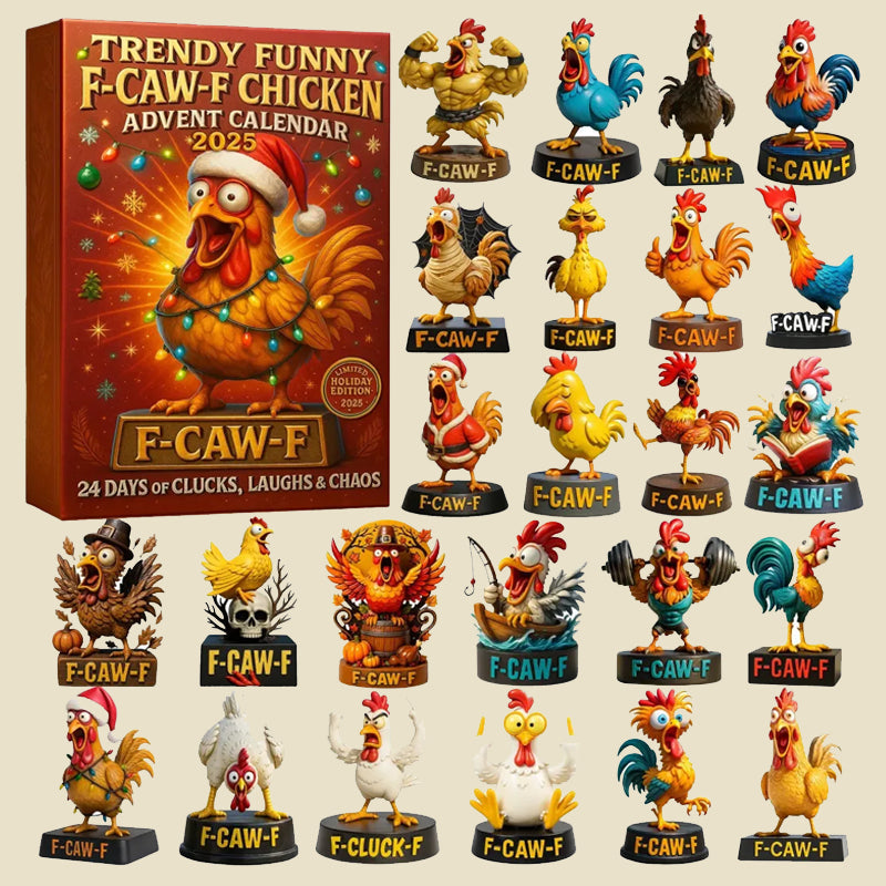 🐔 F-CAW-F Hühner-Adventskalender 2025