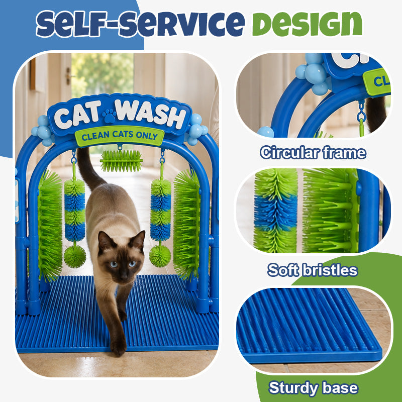 🐱 Self‑Grooming Cat Wash Station