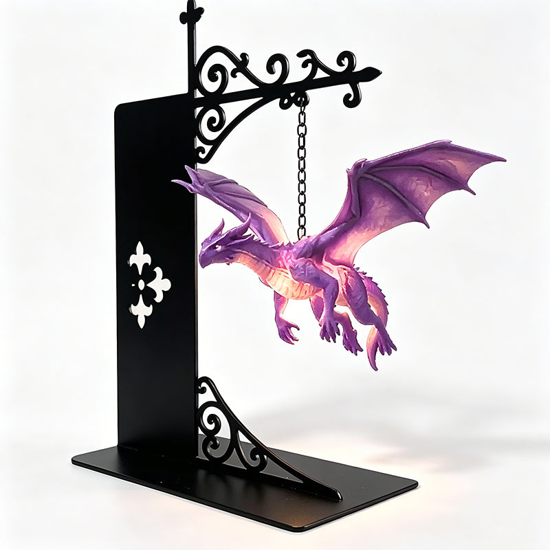 🐉 Limited Offer | Magical Floating Dragon Bookshelf Lamp – Fantasy LED Dragon Night Light For Kids & Adult Bedrooms