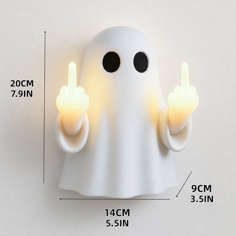 👻 Funny Ghost Porch Night Light | Spooky‑Cute Front Door LED Decor
