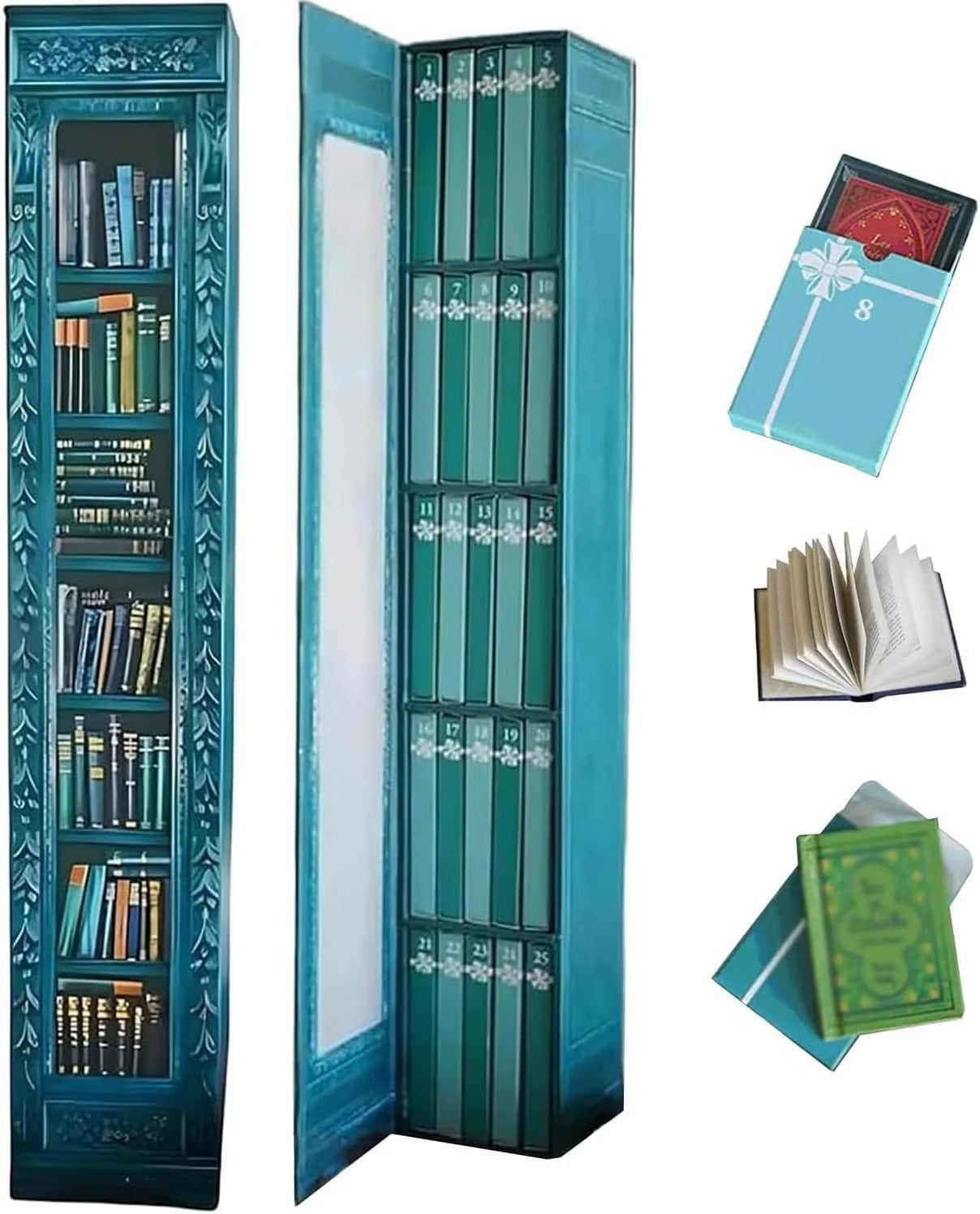 📚 25-Day Mini Book Advent Calendar – 🎁 ❤️ A Book Lover's Christmas Countdown