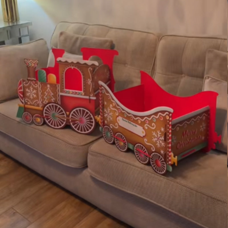 🎁 Der Geschenkezug des Weihnachtsmanns – Verbreiten Sie Weihnachtsstimmung mit Stil! 🚂🎄
