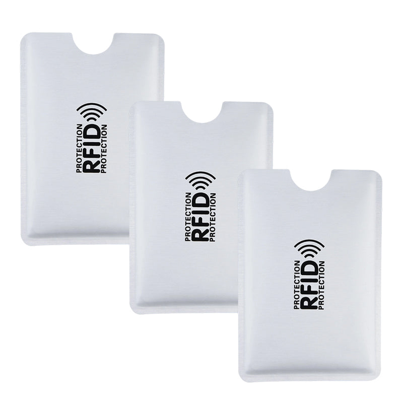 RFID Blocking Card Holder | Anti-Scan Contactless Wallet Sleeve, Secure Protection Bank & ID Cards