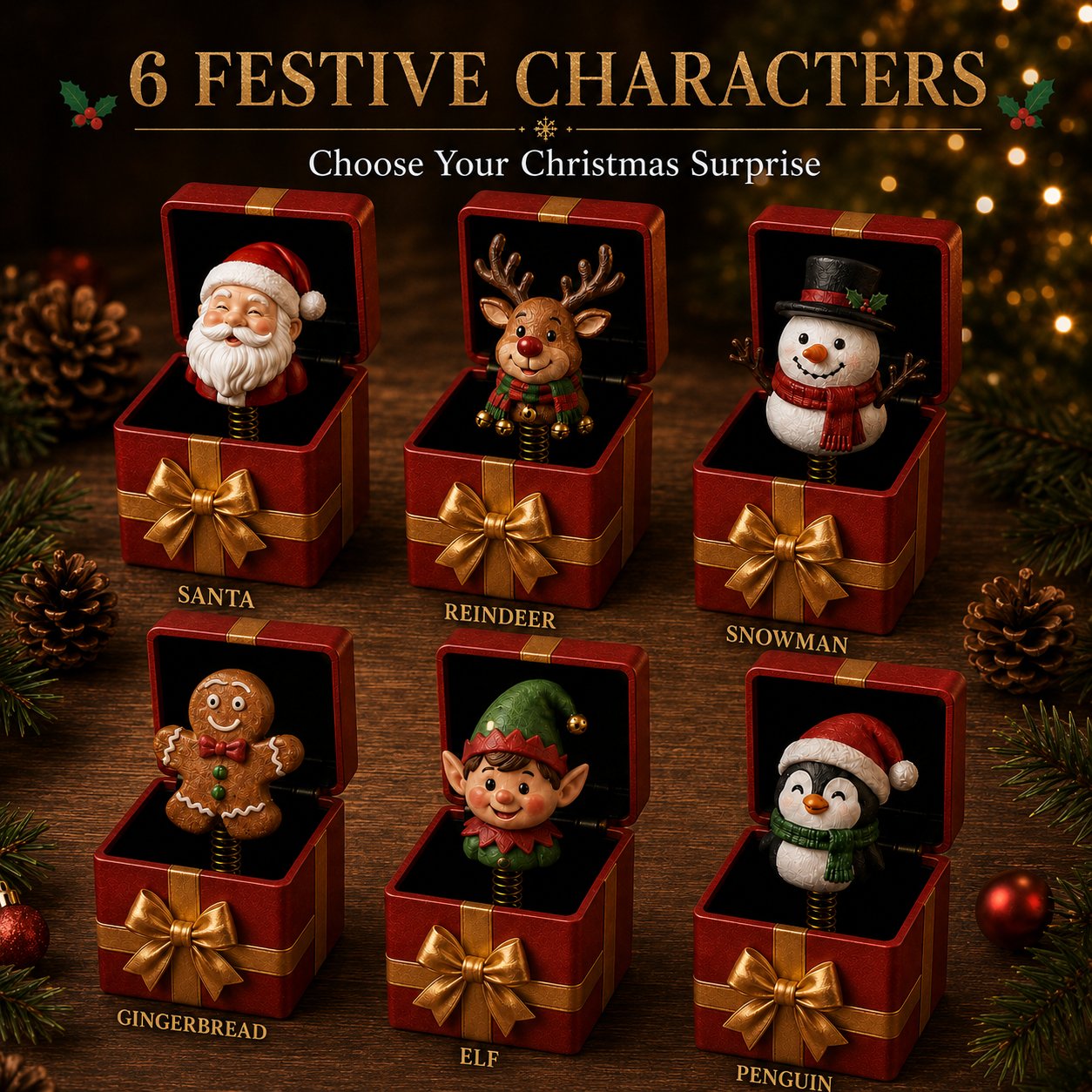 🎁 Christmas Magic Pop-Up Gift Box 🎄