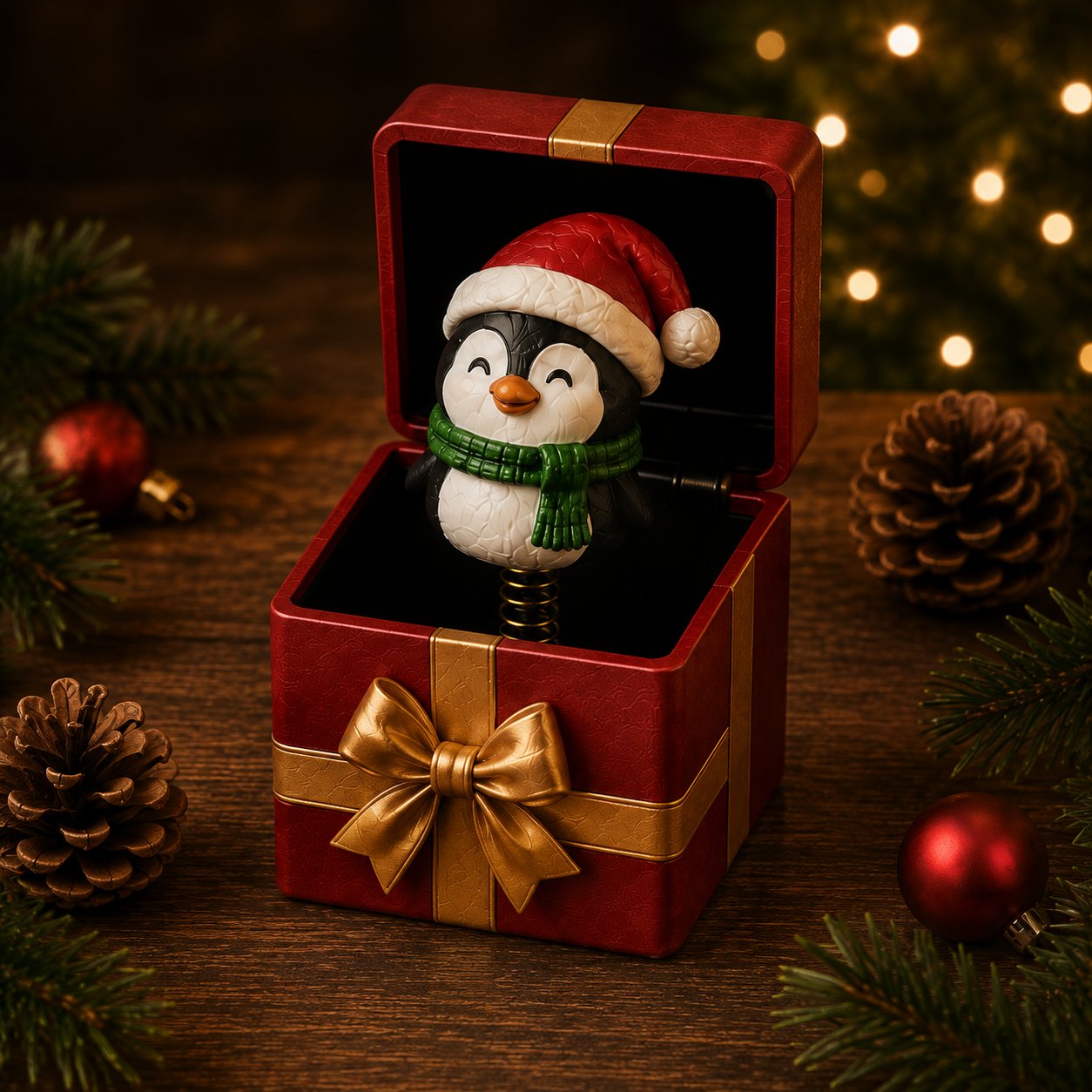 🎁 Christmas Magic Pop-Up Gift Box 🎄