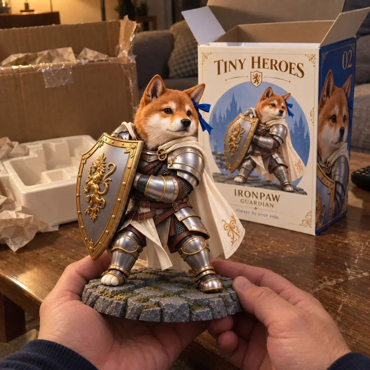 ⚔️🐾 Brave PawsTM – Tiny Fantasy Animal Heroes Collectible Figurines