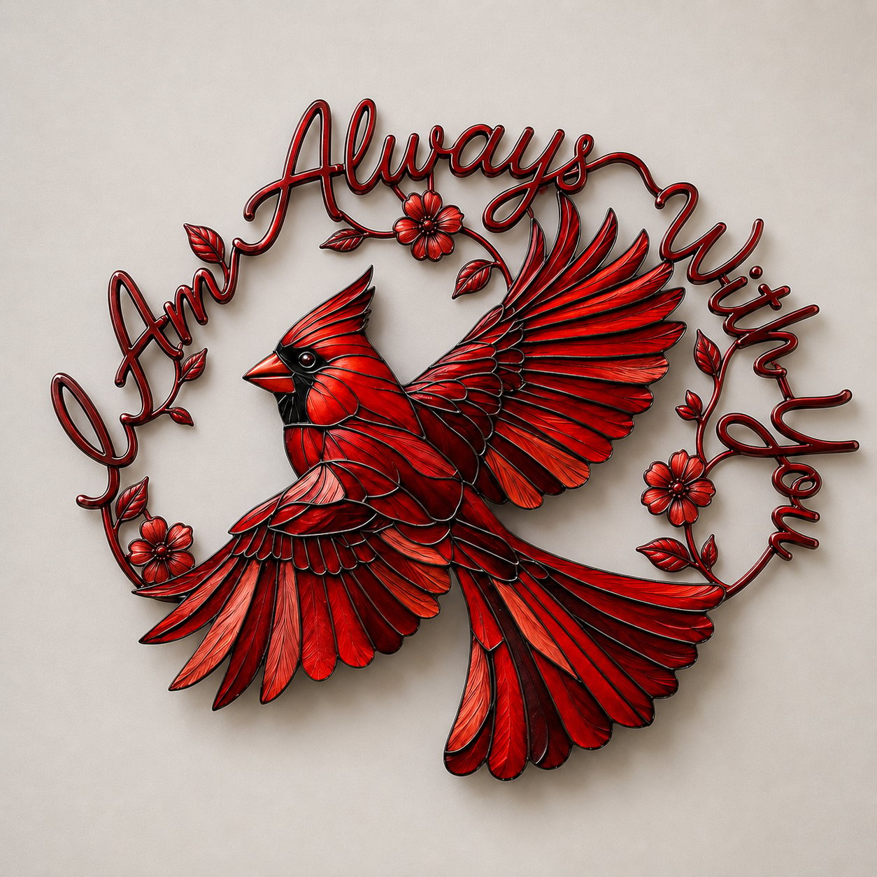 🐦Cardinal Wall Art - I Am Always With You❤️