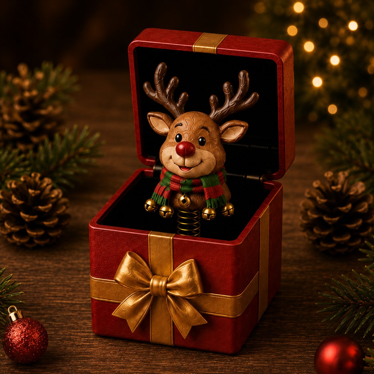 🎁 Christmas Magic Pop-Up Gift Box 🎄