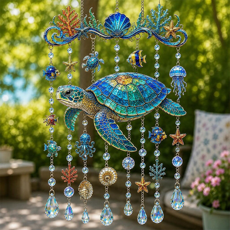 Sparkling Ocean Suncatchers – Cosy Coastal Garden Décor 🌊
