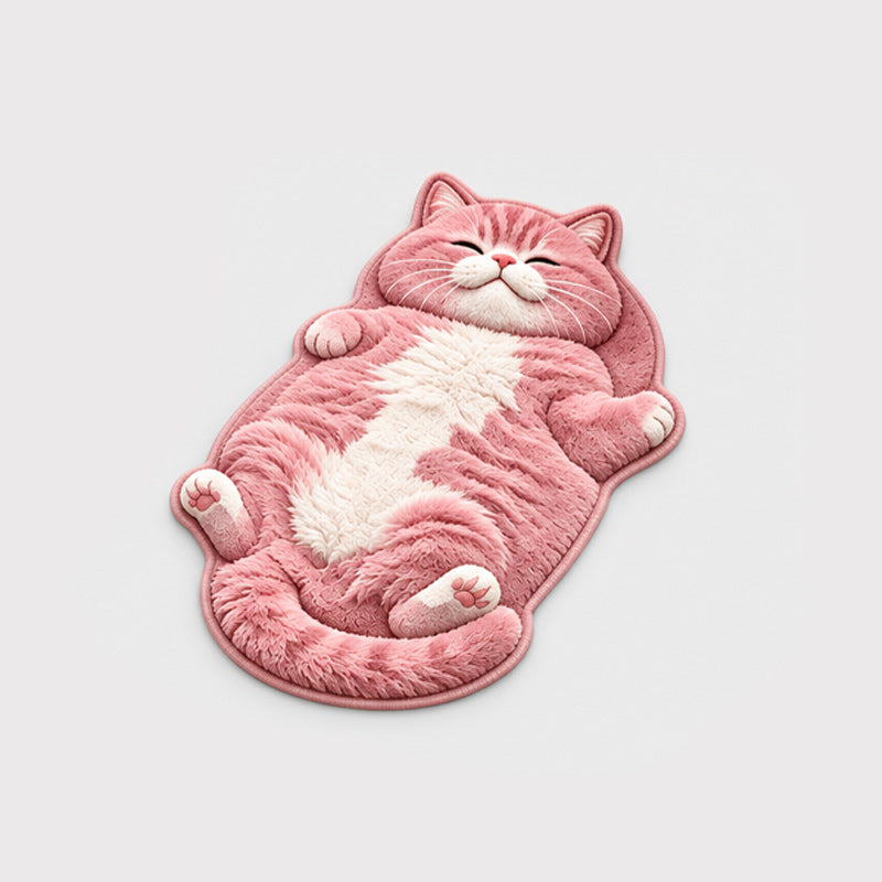 Cat-Shaped Floor Mat
