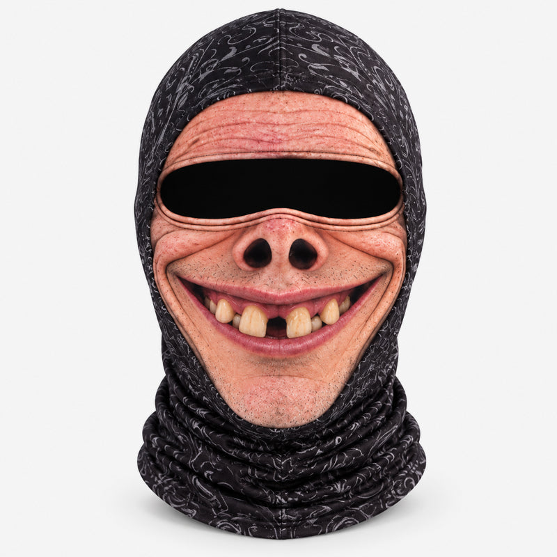 Funny Novelty Ski Mask | Hilarious Winter Snow Sports Face Cover
