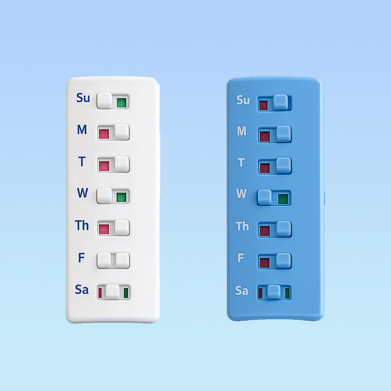 💊 Wöchentlicher Tabletten-Erinnerungs-Tracker für Senioren und Pflegekräfte ✨