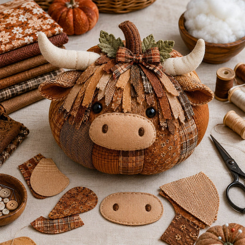 DIY Animal Pumpkin Sewing Kit | Beginner‑Friendly Autumnal Craft Set