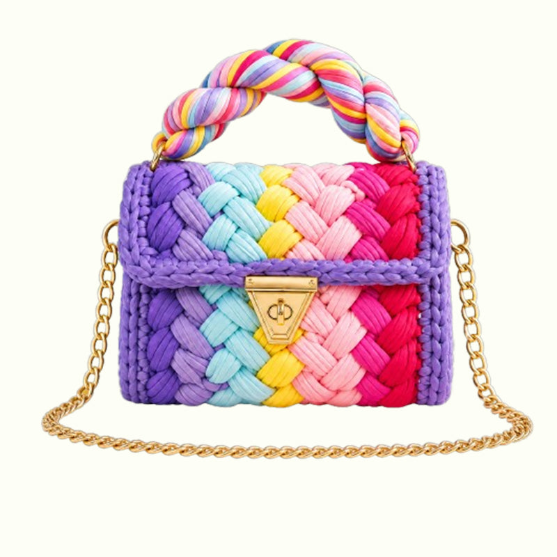 ✨Handwoven Braided Crossbody Bag - Boho Chic Summer Shoulder