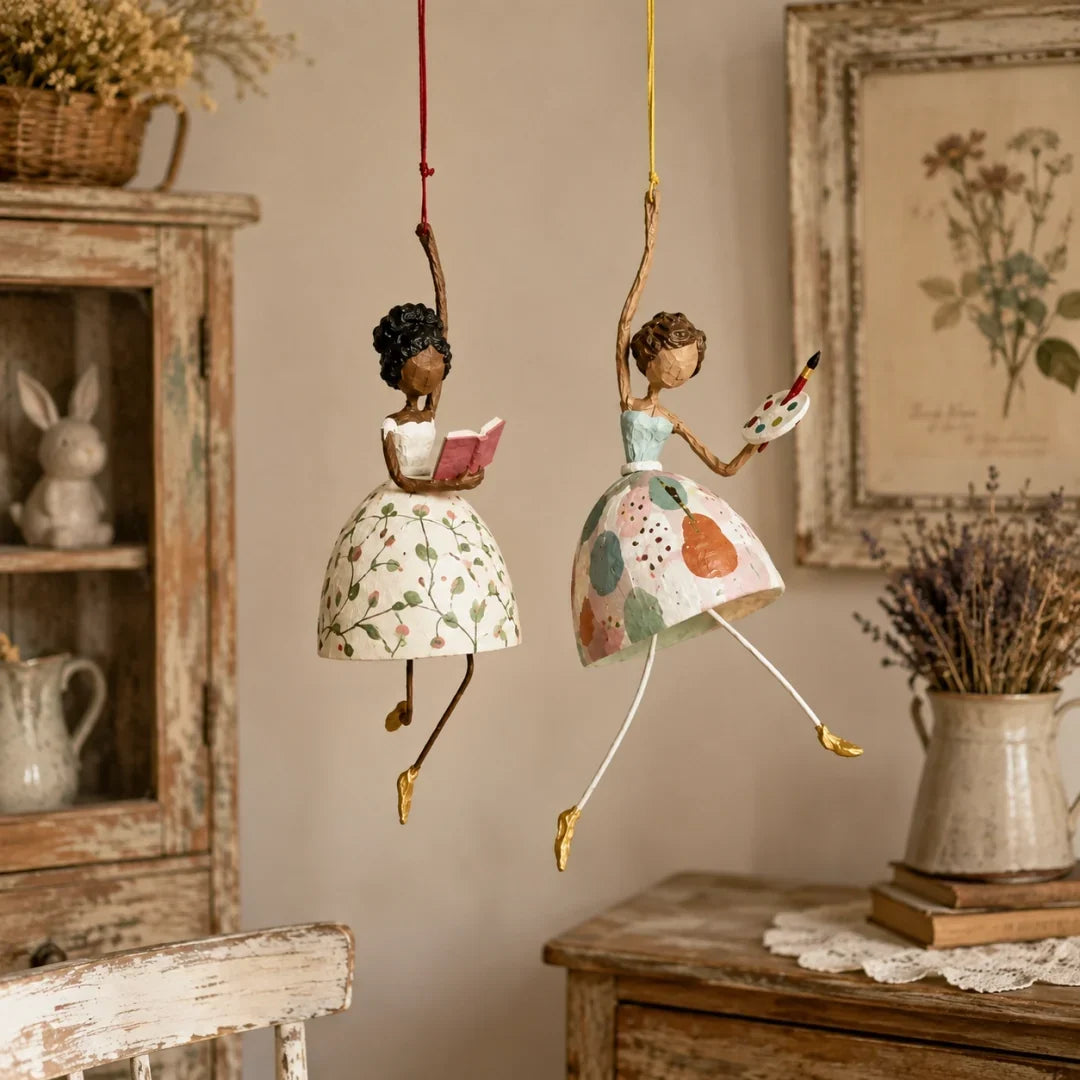 ✨Whimsical Dancing Lady Hanging Ornament | Charming Garden & Home Decoration