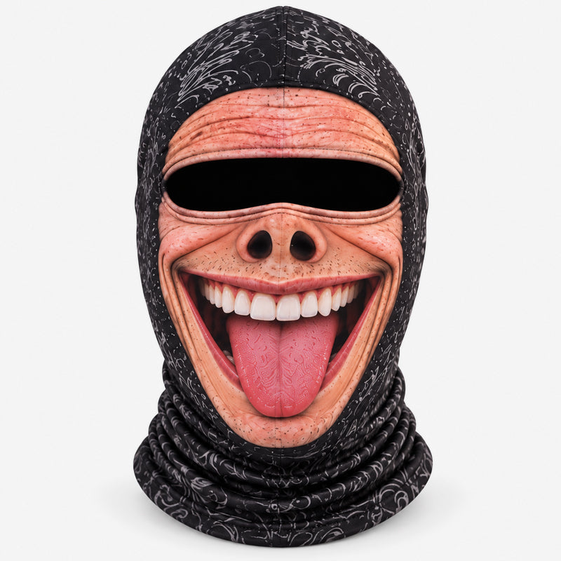 Funny Novelty Ski Mask | Hilarious Winter Snow Sports Face Cover
