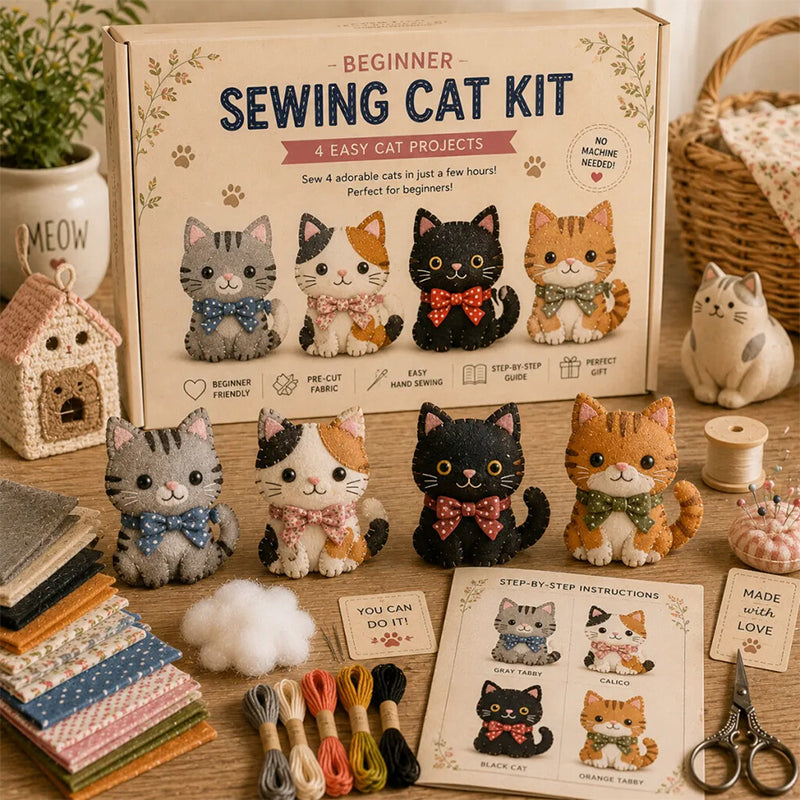 DIY-Stofftier-Bastelset – Kreative Handarbeit
