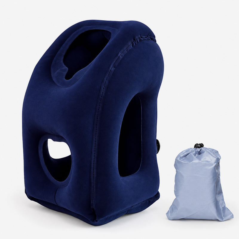 Ultra-Light Foldable Inflatable Travel Pillow | Portable Neck Support for Trips