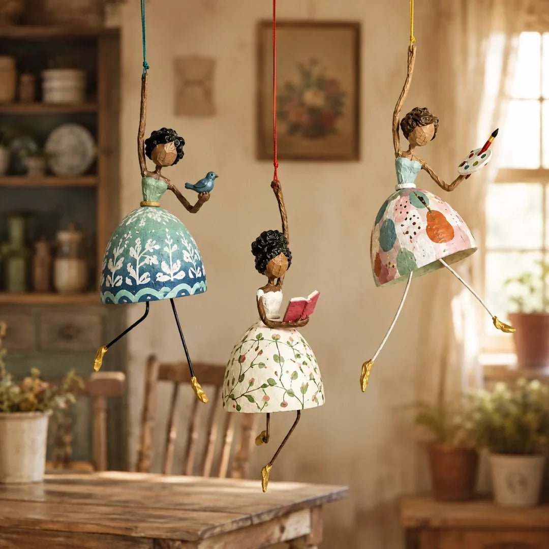 ✨Whimsical Dancing Lady Hanging Ornament | Charming Garden & Home Decoration