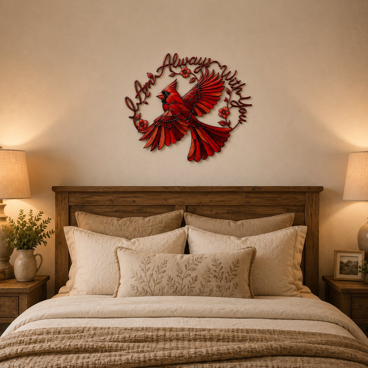 🐦Cardinal Wall Art - I Am Always With You❤️