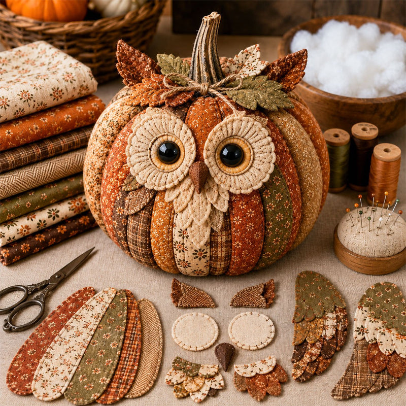 DIY Animal Pumpkin Sewing Kit | Beginner‑Friendly Autumnal Craft Set