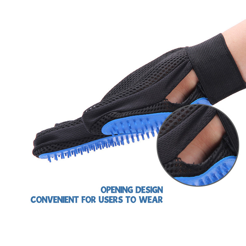Silikon-Haustierpflegehandschuh