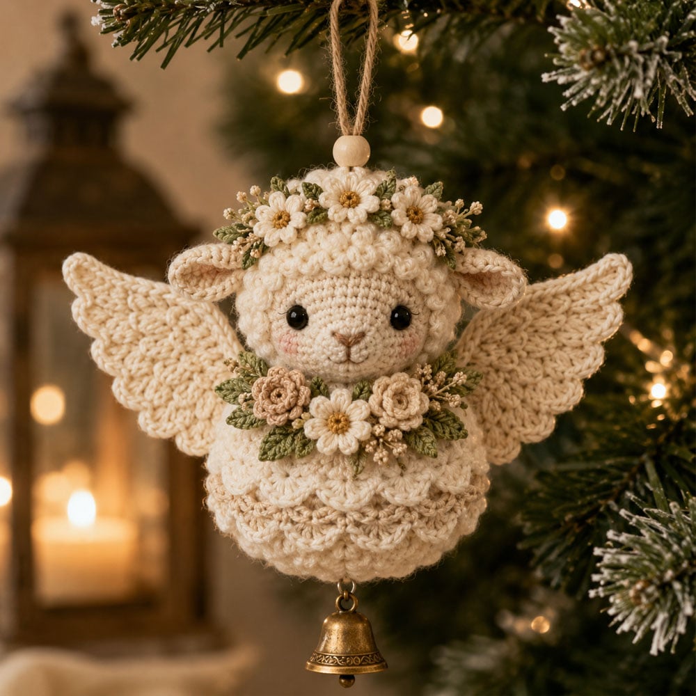 🔥Animal Angel Crochet Ornament DIY Kit | Beginner‑Friendly Festive Craft Set