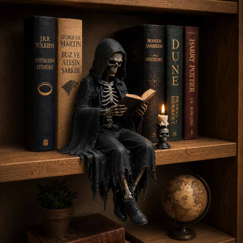 Dark fantasy gothic figurine