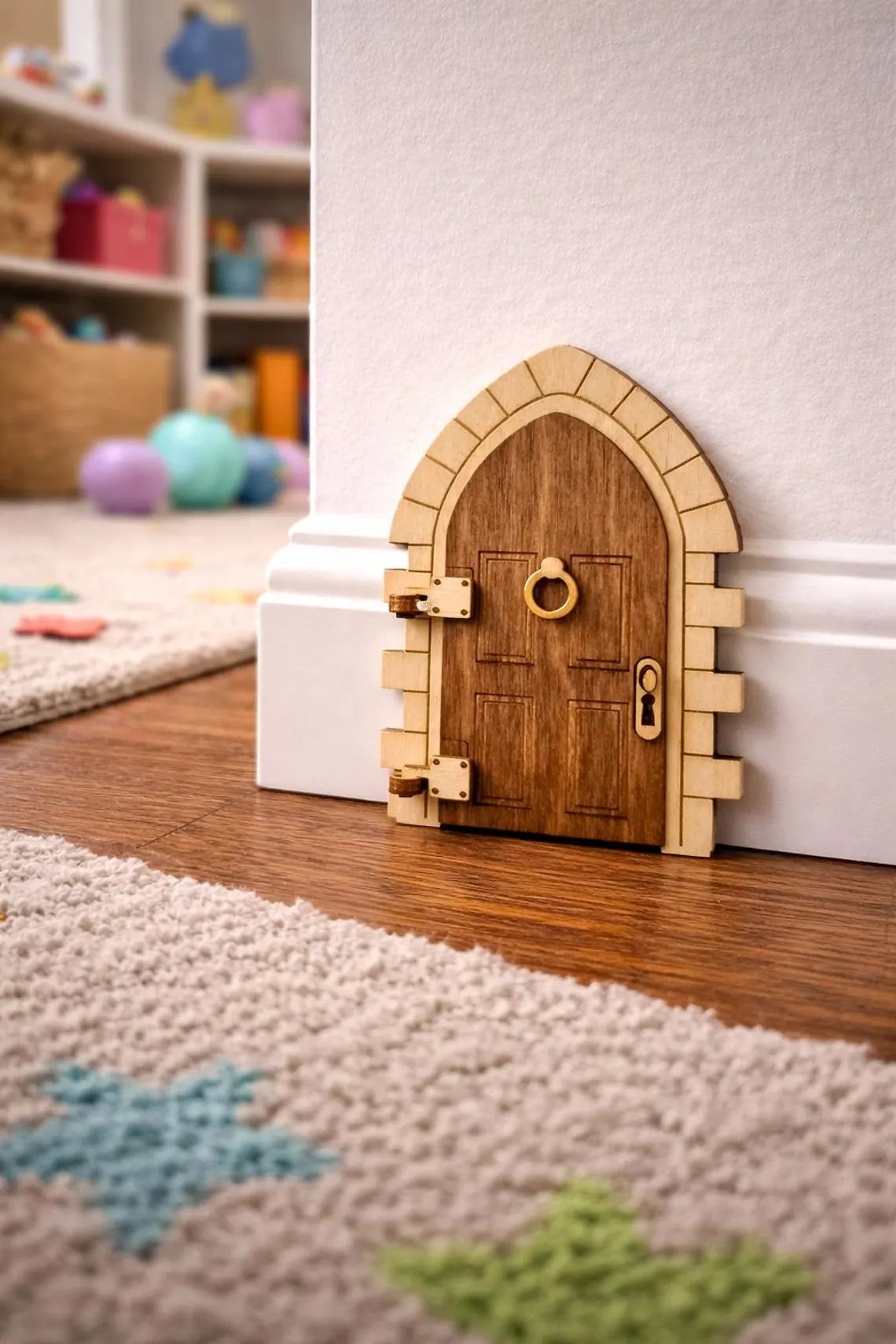 🚪✨ Opening Fairy Gnome Door | Mini Reading Gnome LED Home Decor