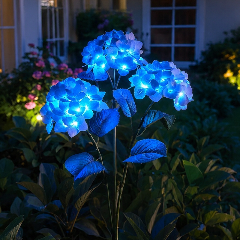 Fairy Hydrangea Lights - Enchanting Outdoor Decor
