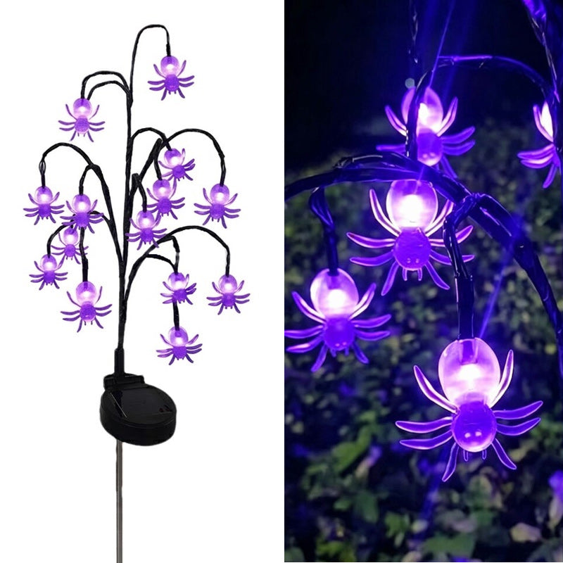 Solar Powered Halloween Twig Lights | Outdoor Pathway Decor