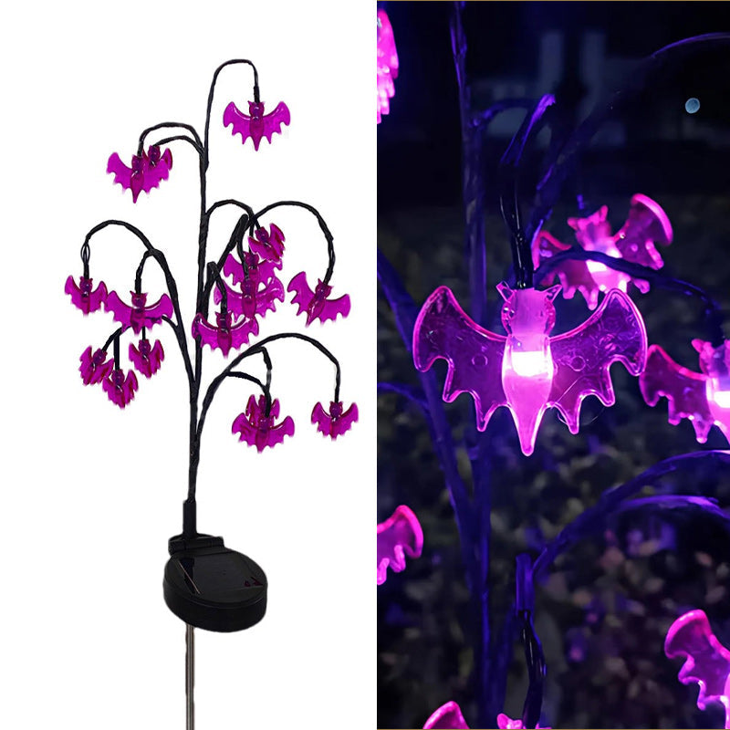 Solar Powered Halloween Twig Lights | Outdoor Pathway Decor