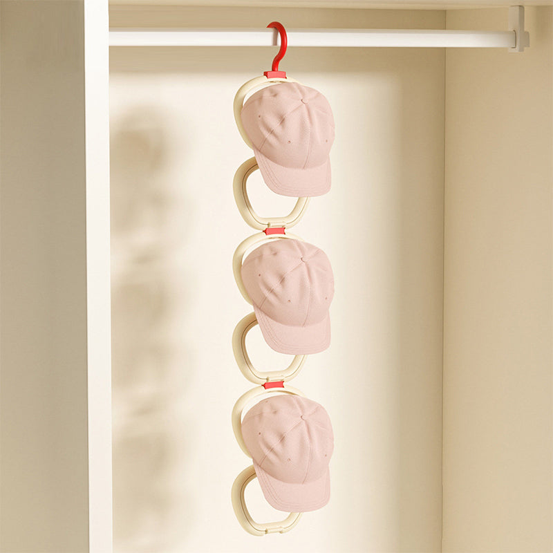 Apple Hat Hook - Door Back Series Household Scarf Hat Organizer, Punch-Free Baseball Cap Display Rack