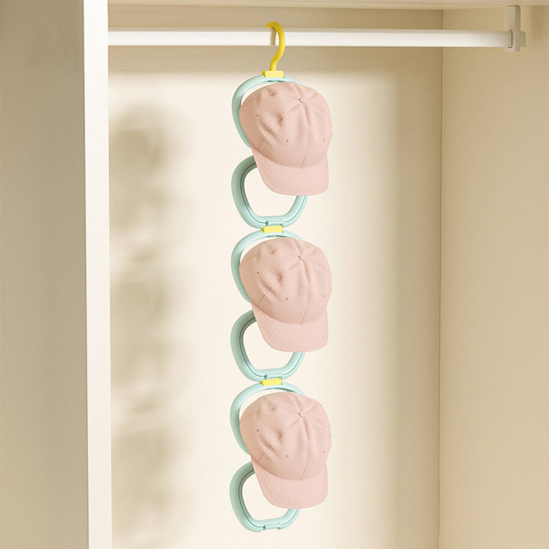 Apple Hat Hook - Door Back Series Household Scarf Hat Organizer, Punch-Free Baseball Cap Display Rack