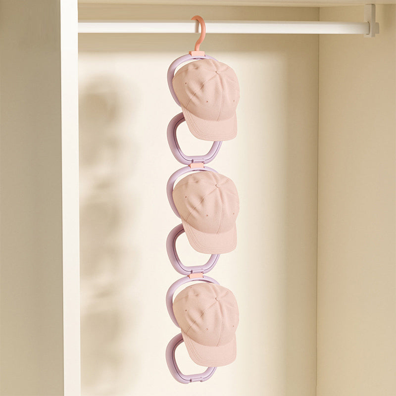 Apple Hat Hook - Door Back Series Household Scarf Hat Organizer, Punch-Free Baseball Cap Display Rack