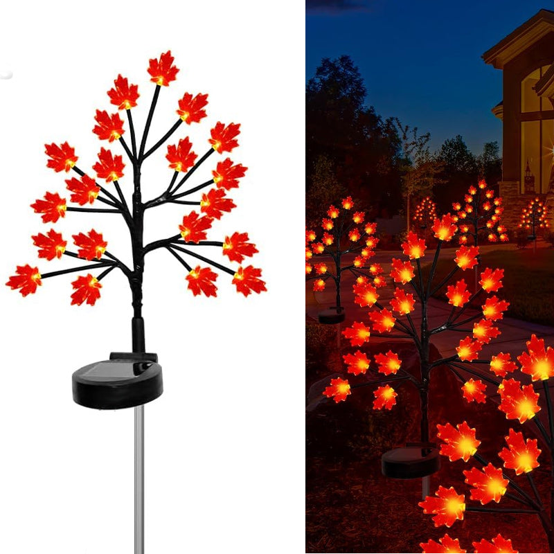 Solar Powered Halloween Twig Lights | Outdoor Pathway Decor