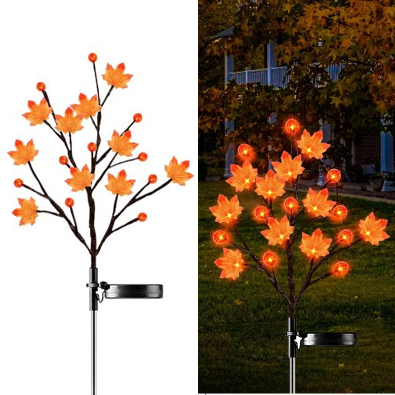 Solar Powered Halloween Twig Lights | Outdoor Pathway Decor