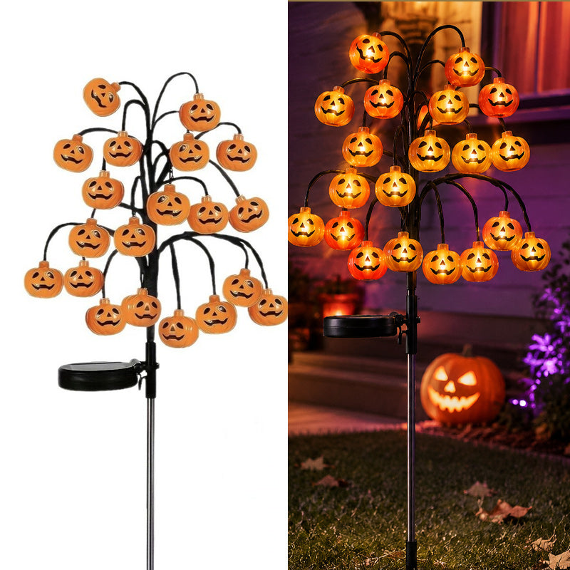 Solar Powered Halloween Twig Lights | Outdoor Pathway Decor