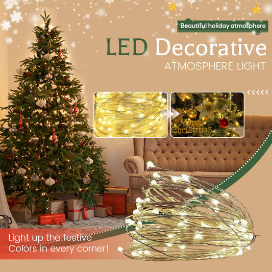 Dekorative LED-Lichterketten – Perfekt für Weihnachten, Hochzeiten, Partys und stimmungsvolles Wohnambiente