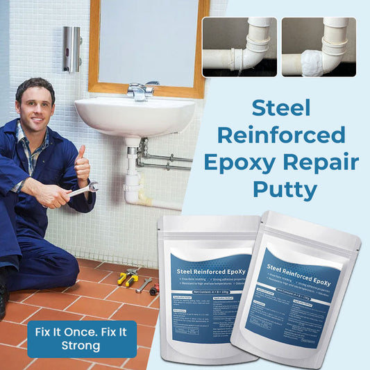 Steel Reinforced Epoxy Repair Putty – Heavy-Duty Multi-Surface Repair Compound