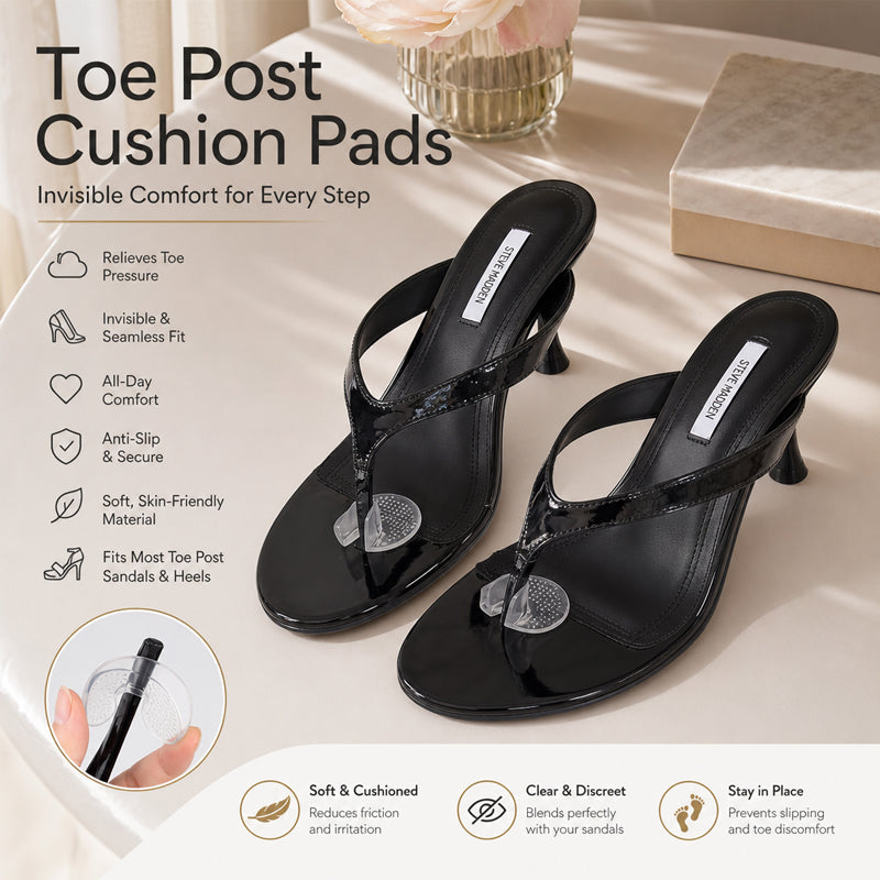Invisible Anti-Chafing Toe Guards for Sandals | Clear Non-Slip Toe Protectors & Pain Relief Pads