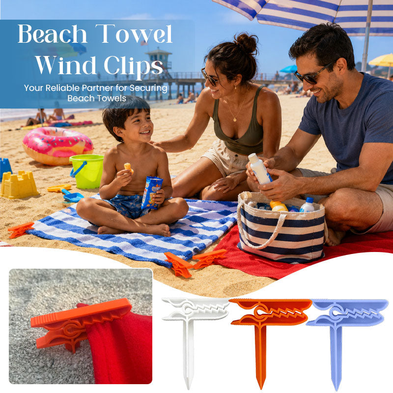 Strandhandtuchclips, windfeste Handtuchhalter