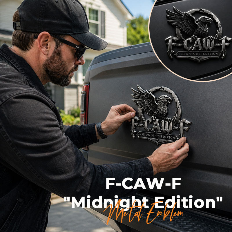 Premium Eagle Metal Car Emblem Midnight Edition | Stylish Vehicle Badge Decoration