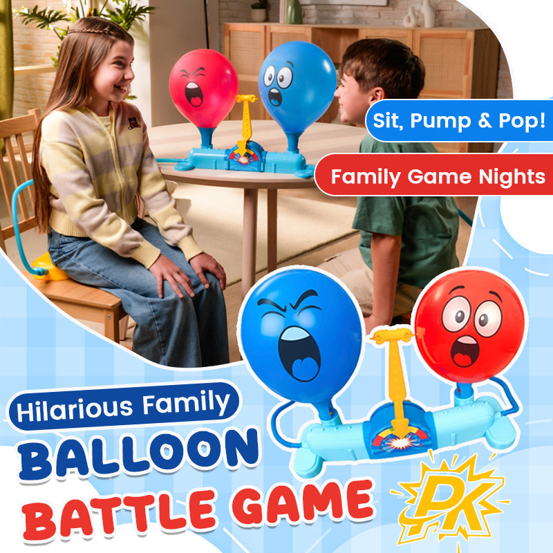Sit Inflate Pop! | Hilarious Balloon Battle Party Game for Family & Group Gatherings