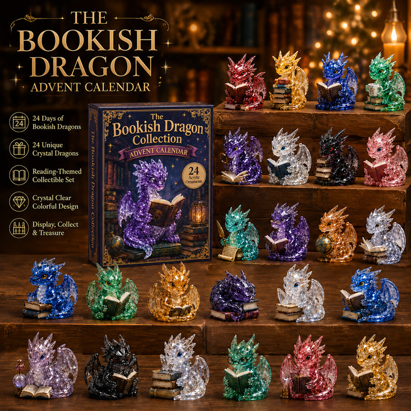 📚🐉 Crystal Dragon Advent Calendar | 24‑Day Collectible Festive Count‑Down Gift Set